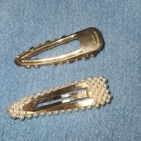 HRH COLLECTION CRYSTAL CLUB CLIPS Multi Pearl and Dauphine - Picture 7 of 7
